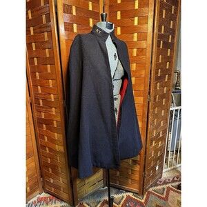 Vintage FDNY New York Fire Dept Dress Uniform Cape Wool